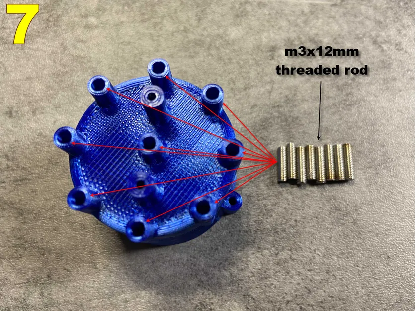 Ford FlatHead V8 (2/14) / Nắp Che Thời Gian (thiết kế mới) và Bộ Phân Phối - Image 11