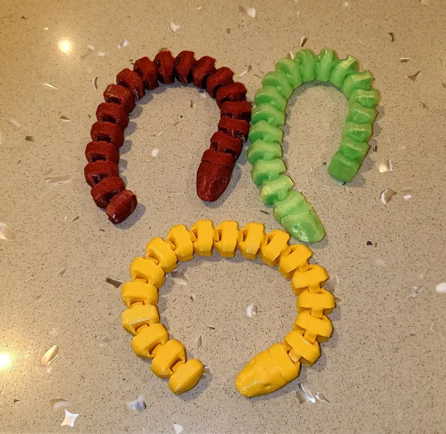 Rắn Khớp Nối Đồ Chơi (Articulated Snake Toy) - Image 4