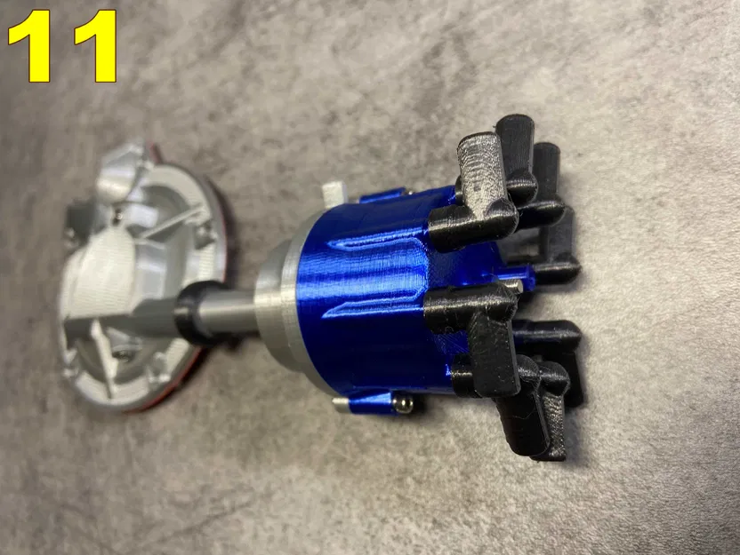 Ford FlatHead V8 (2/14) / Nắp Che Thời Gian (thiết kế mới) và Bộ Phân Phối - Image 15