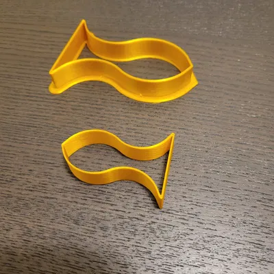 KHUÔN CẮT & CON LĂN BÁNH QUY HÌNH CÁ VÀNG