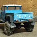 chắn bùn Toyota tỉ lệ 1/10 - Thumbnail 2