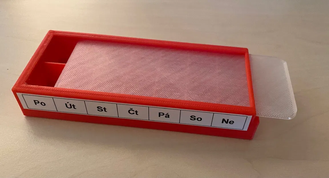 Hộp đựng thuốc Krabička na léky - Image 1