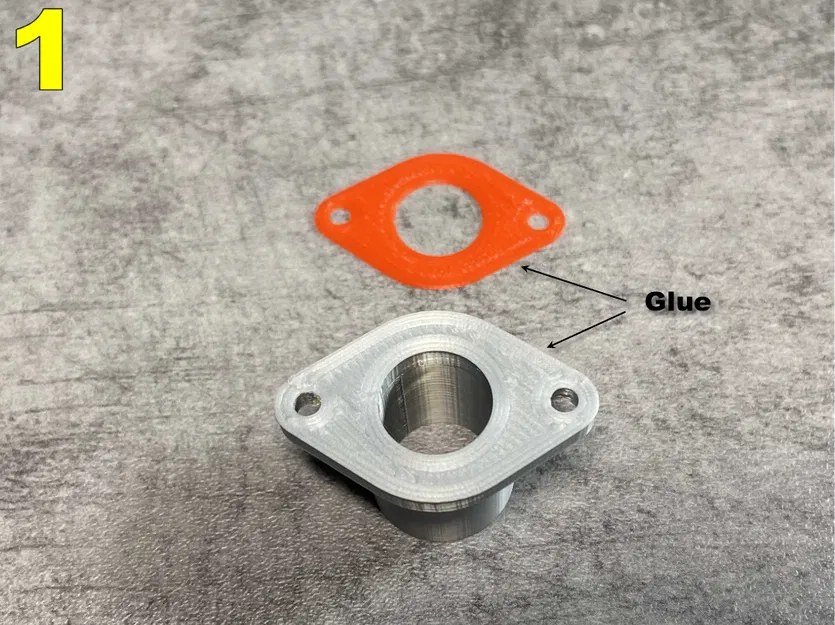 Ford FlatHead V8 (10/14) / Ống nạp tùy chỉnh - Image 2