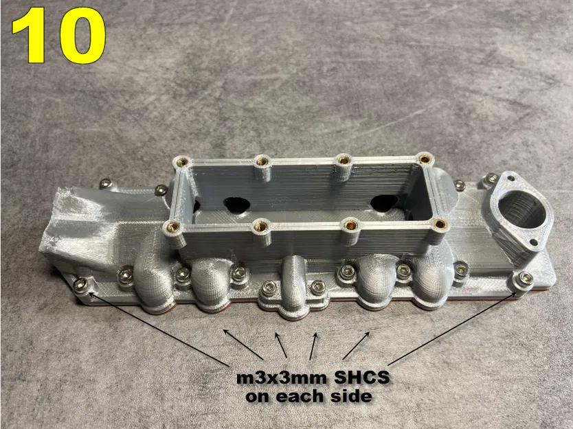 Ford FlatHead V8 (10/14) / Ống nạp tùy chỉnh - Image 11