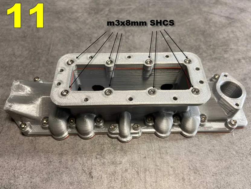 Ford FlatHead V8 (10/14) / Ống nạp tùy chỉnh - Image 12