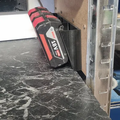 Khay Đựng 3 Cục Pin Bosch 18V