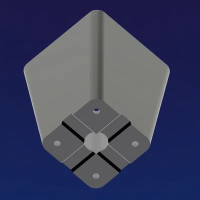 Chậu Cây và Lưới Đơn Giản