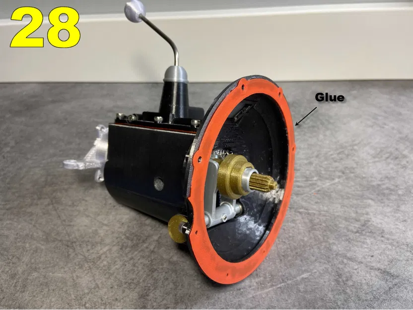 Ford FlatHead V8 (12/14) / Bộ phận mở rộng hộp số - Image 31