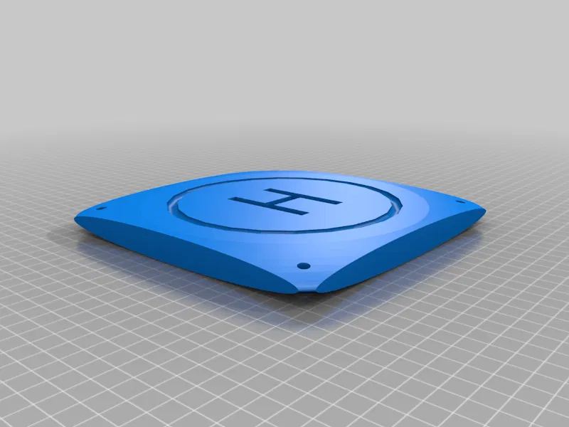 Bệ Đáp Drone Có Lỗ Neo - Image 1