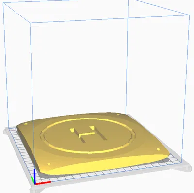 Bệ Đáp Drone Có Lỗ Neo