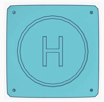 Bệ Đáp Drone Có Lỗ Neo - Image 3