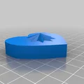 Mô hình 3D: Trái Tim và Ngôi Sao - Thumbnail 1