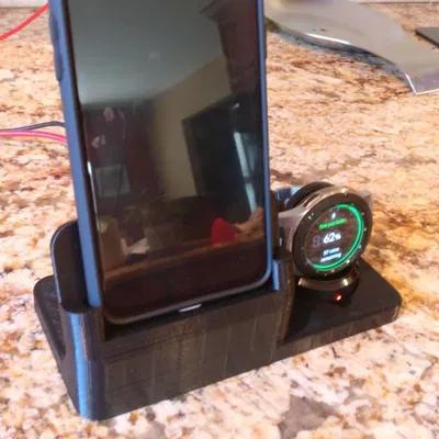 Đế Sạc Điện Thoại OnePlus 6/6T Kèm Đế Đồng Hồ Galaxy/Gear