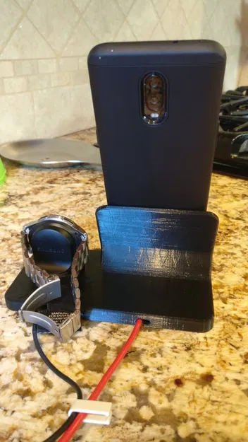 Đế Sạc Điện Thoại OnePlus 6/6T Kèm Đế Đồng Hồ Galaxy/Gear - Image 2