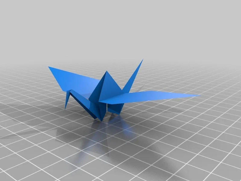 Mô Hình Hạc Giấy Origami