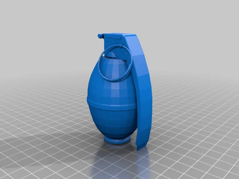 Mô hình Lựu đạn 3D - Image 1