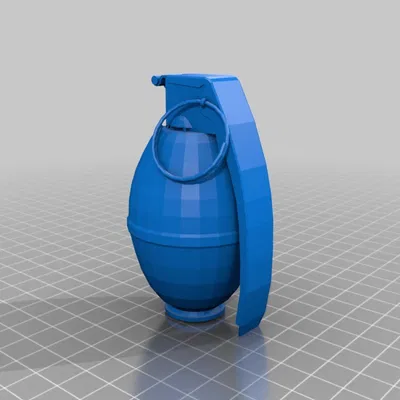 Mô hình Lựu đạn 3D