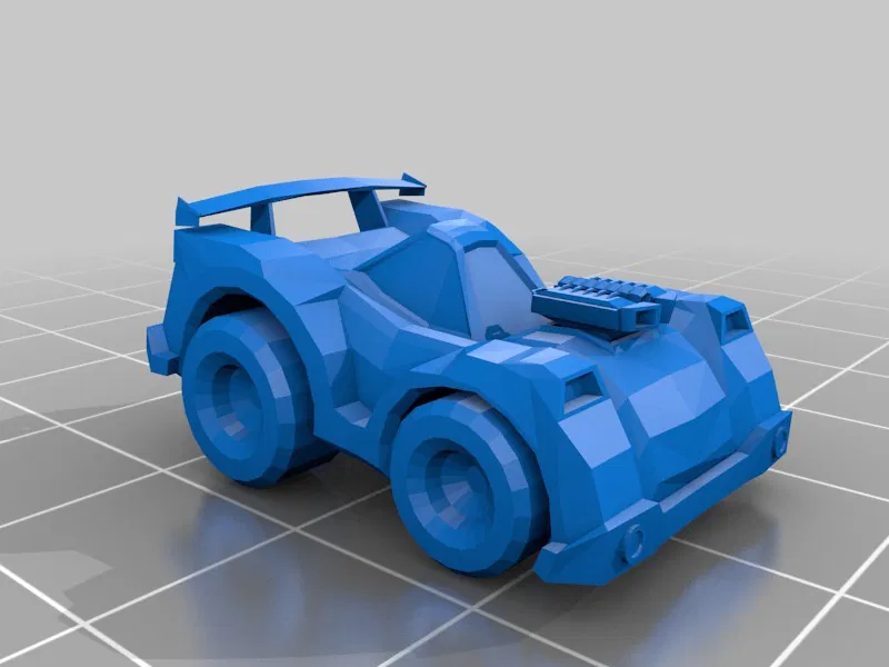 Xe Đồ Chơi Mô Hình 3D - Image 1