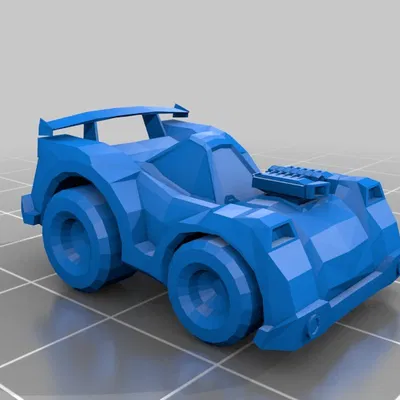 Xe Đồ Chơi Mô Hình 3D