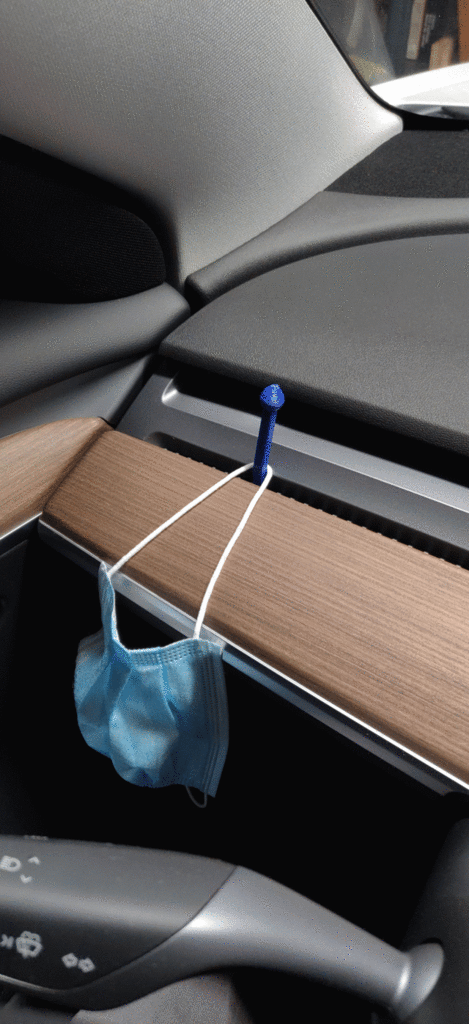 Móc Treo Khẩu Trang Tesla Lỗ Thông Hơi - Image 8