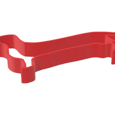 Khuôn Cắt Bánh Quy Hình Chó Dachshund