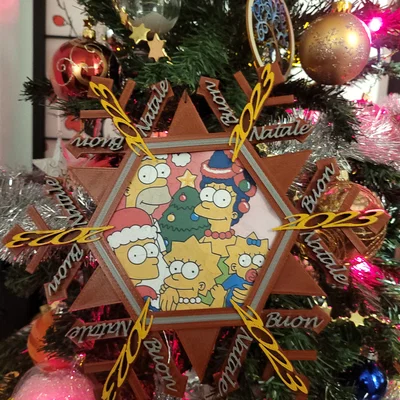 Khung Ảnh Bông Tuyết - Trang Trí Giáng Sinh