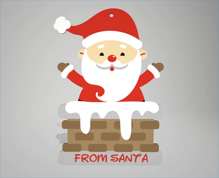 Thẻ Quà "Từ Santa" - Image 1