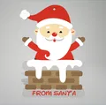 Thẻ Quà "Từ Santa" - Thumbnail 1