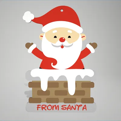 Thẻ Quà "Từ Santa"