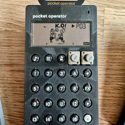 Ốp lưng Pocket Operator Mỏng (lấy cảm hứng từ ốp lưng silicon TE chính hãng)