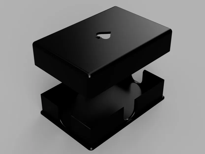 Hộp đựng bài có khay tích hợp - Image 3