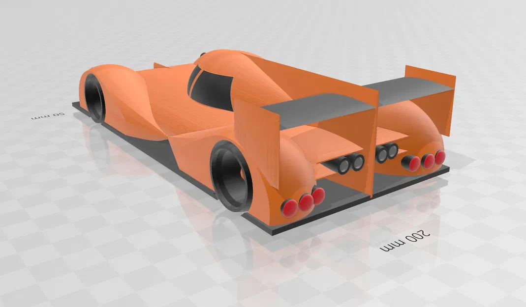 Mô Hình Xe Đua Đồ Chơi Le Mans - Image 2