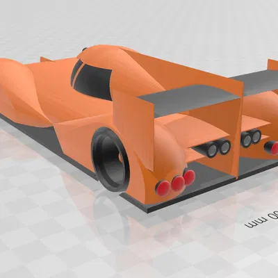 Mô Hình Xe Đua Đồ Chơi Le Mans