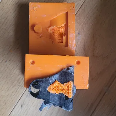 Khuôn cho pát yên recumbent carbon forged (đã thử nghiệm: sửa đổi sắp tới)