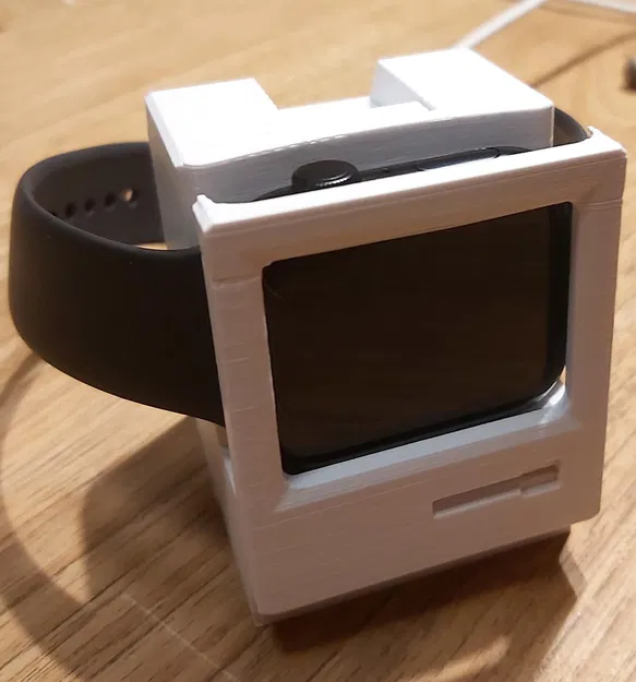 Đế Sạc Apple Watch S7 Macintosh 128k - Phiên Bản Phóng To - Image 1