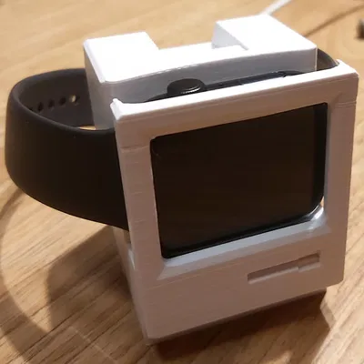 Đế Sạc Apple Watch S7 Macintosh 128k - Phiên Bản Phóng To