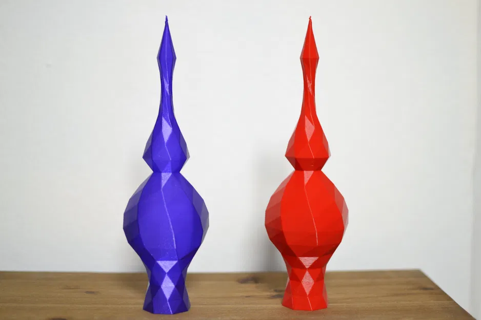 Chóp Đỉnh Cây Thông Noel "Low-poly" - Có Tùy Chọn In Vase Mode - Image 1