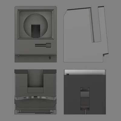 Đế Sạc Apple Watch S7 Phong Cách Macintosh 128k