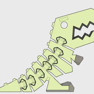 Khủng Long Bạo Chúa MrTRexFlex Bằng Nhựa