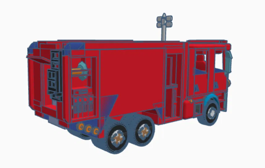 Mô Hình Xe Cứu Hỏa Scania Cas 30 - Image 3