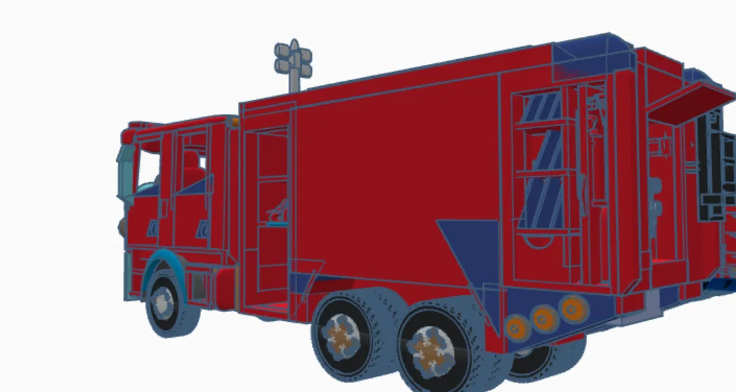 Mô Hình Xe Cứu Hỏa Scania Cas 30 - Image 4