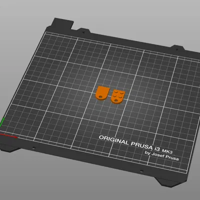 Mặt Dây Chuyền Trái Tim Gạch (2 Mảnh)