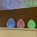 Trứng Voronoi Trang Trí Độc Đáo - Thumbnail 1