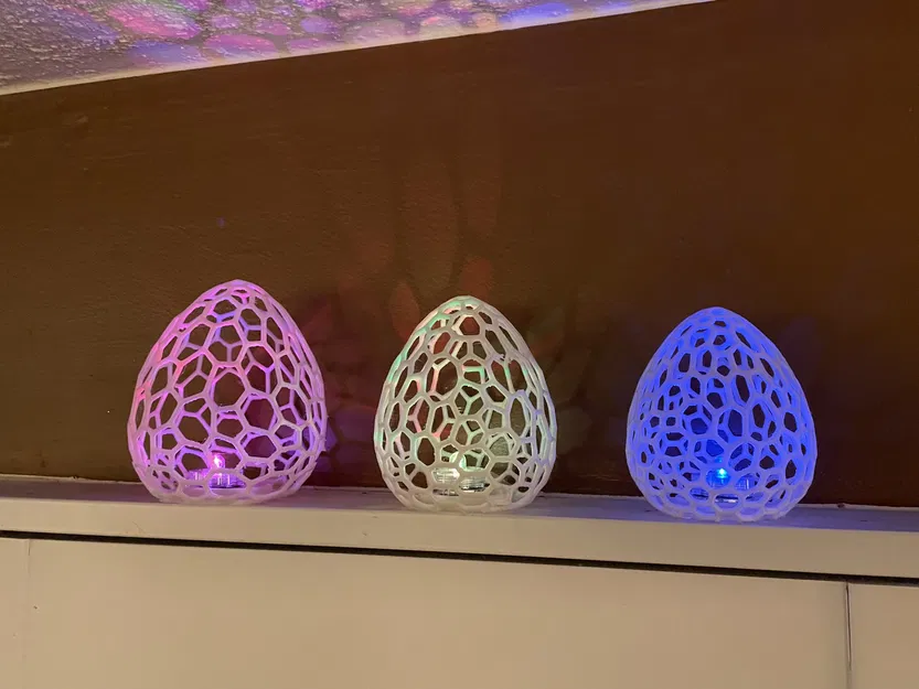 Trứng Voronoi Trang Trí Độc Đáo - Image 2