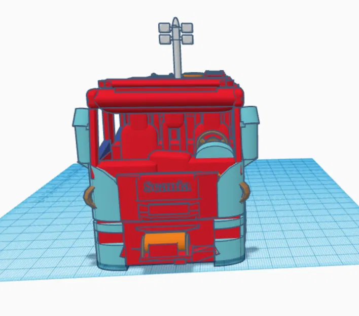 Mô Hình Xe Cứu Hỏa Scania CAS 20/4000/240 - Image 3