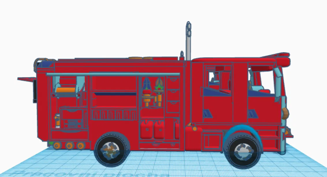 Mô Hình Xe Cứu Hỏa Scania CAS 20/4000/240 - Image 8