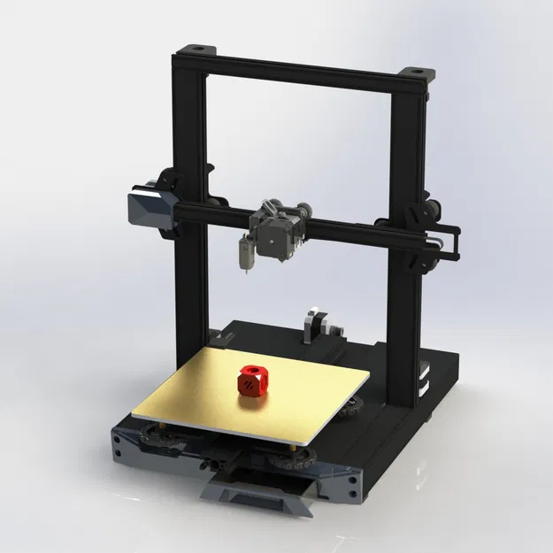 Mô Hình Lắp Ráp Hoàn Chỉnh Creality Ender 3 S1 (Đang Thực Hiện) - Image 1