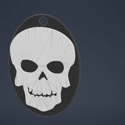 Móc khóa Đầu Lâu - Phong Cách Độc Đáo