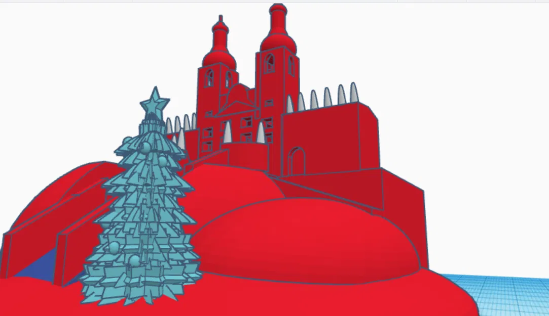 Mô Hình Giáng Sinh Nhà Thờ Svatý Kopeček - Image 1