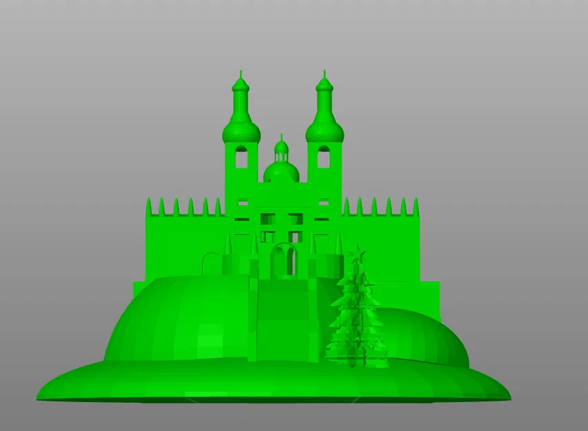 Mô Hình Giáng Sinh Nhà Thờ Svatý Kopeček - Image 2